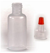 Boston Round Squeeze Bottles with Yorker Top – Available in 1/2 oz., 1 oz., 2 oz., 4 oz., and 8 oz. (Bags of 25)