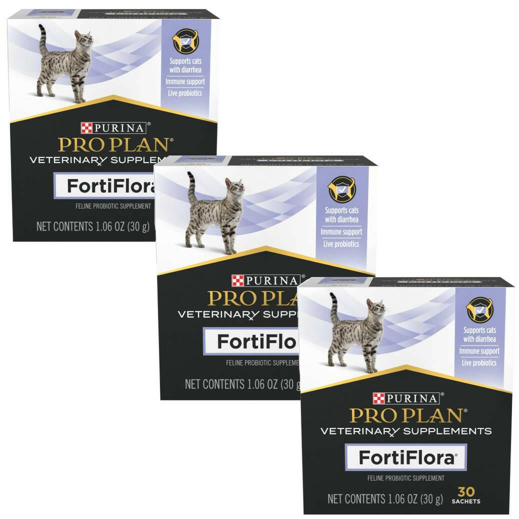 Purina Pro Plan Veterinary Supplements FortiFlora Probiotic Supplement for Cats