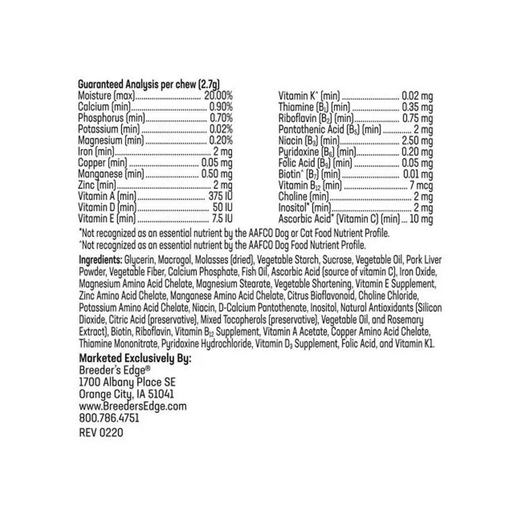 Breeder's Edge In Between For Her- Female Multivitamin for Cat & Small Dogs