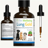 Pet Wellbeing Lung Gold for Cats