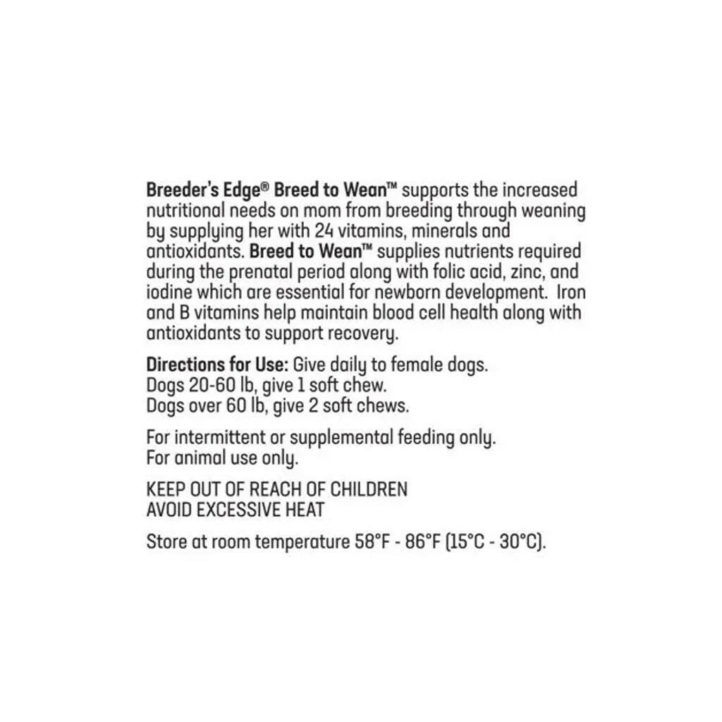 Breeder's Edge Breed To Wean for Medium & Large Dogs