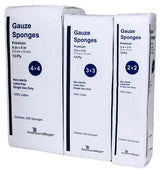 Gauze Sponges - 4 x 4 inch - heavier 12 ply - 200 sponges per sleeve