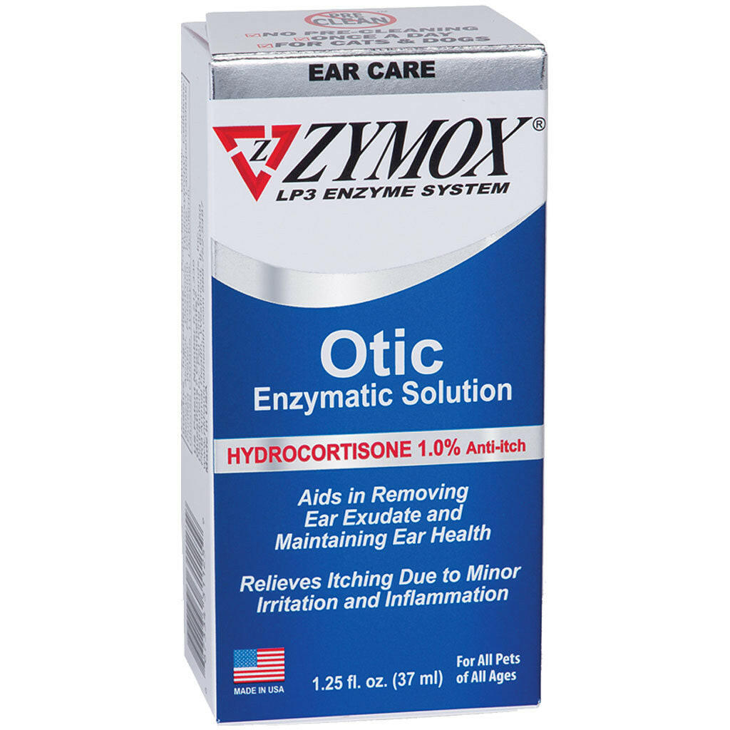 Zymox Otic Enzymatic Solution 1% Hydrocortisone