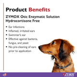 Zymox Otic Ear Treatment without Hydrocortisone