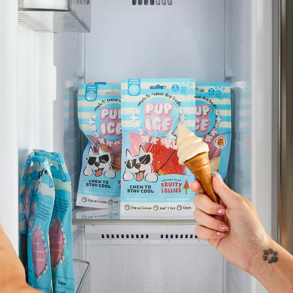 Ethical Pup Ice Waffle Cone Ready to Freeze Dog Treats, 2 pack
