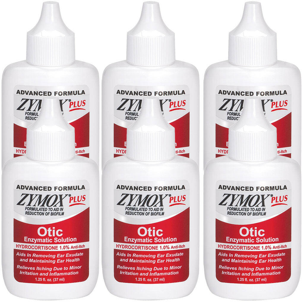 ZYMOX Plus Advanced Otic Enzymatic Solution With 1% Hydrocortisone