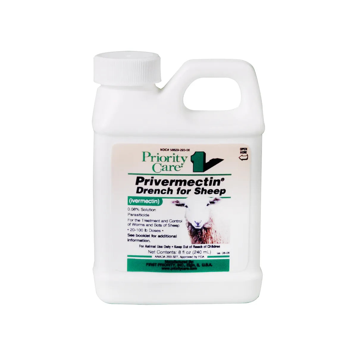 Ivermectin Sheep Drench 0.08% Solution, (Manufacturer may vary)