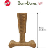 Spot Bam-Bones Plus Chicken Flavor Dog Chew Toy