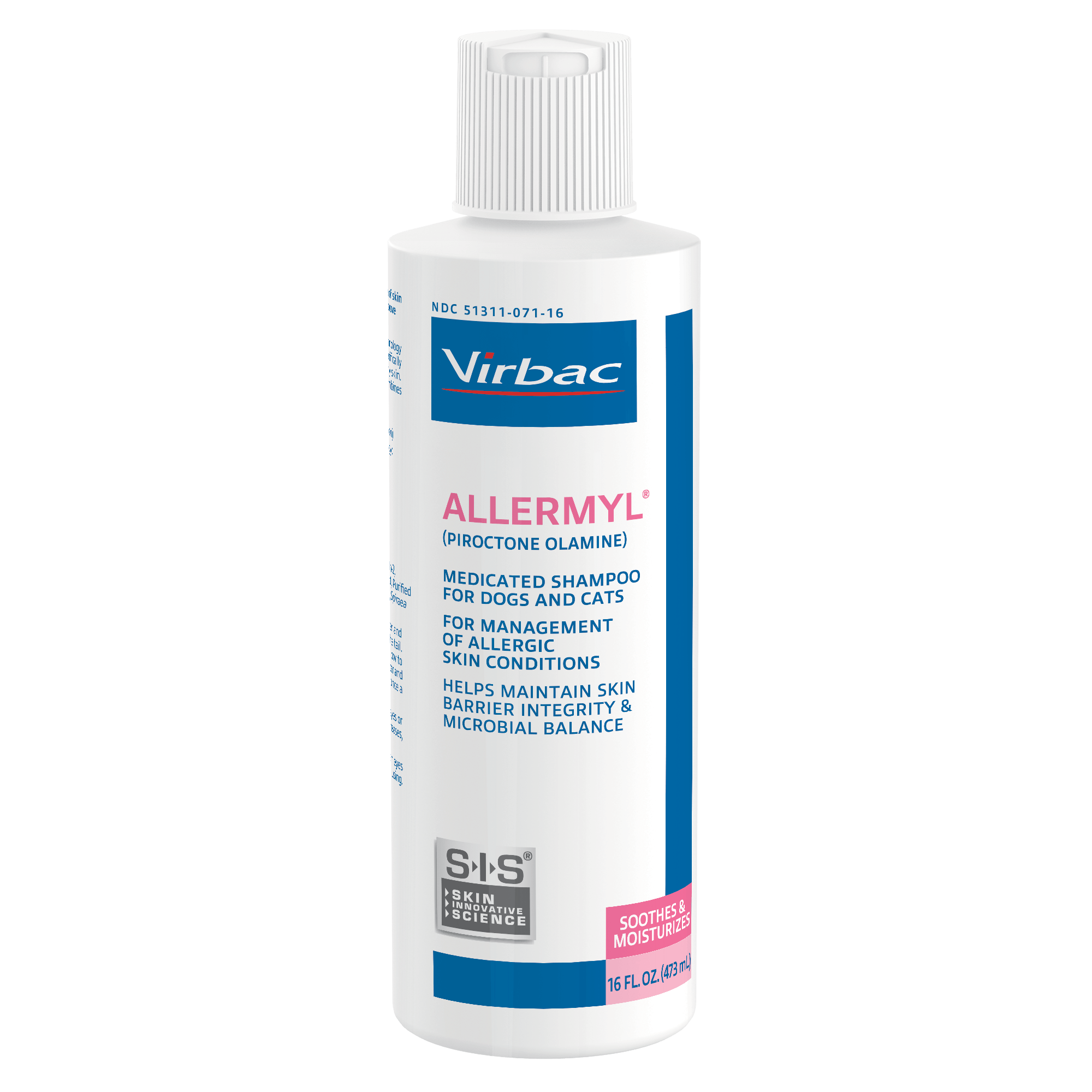 Virbac ALLERMYL Medicated Shampoo (Piroctone Olamine) for Dogs & Cats