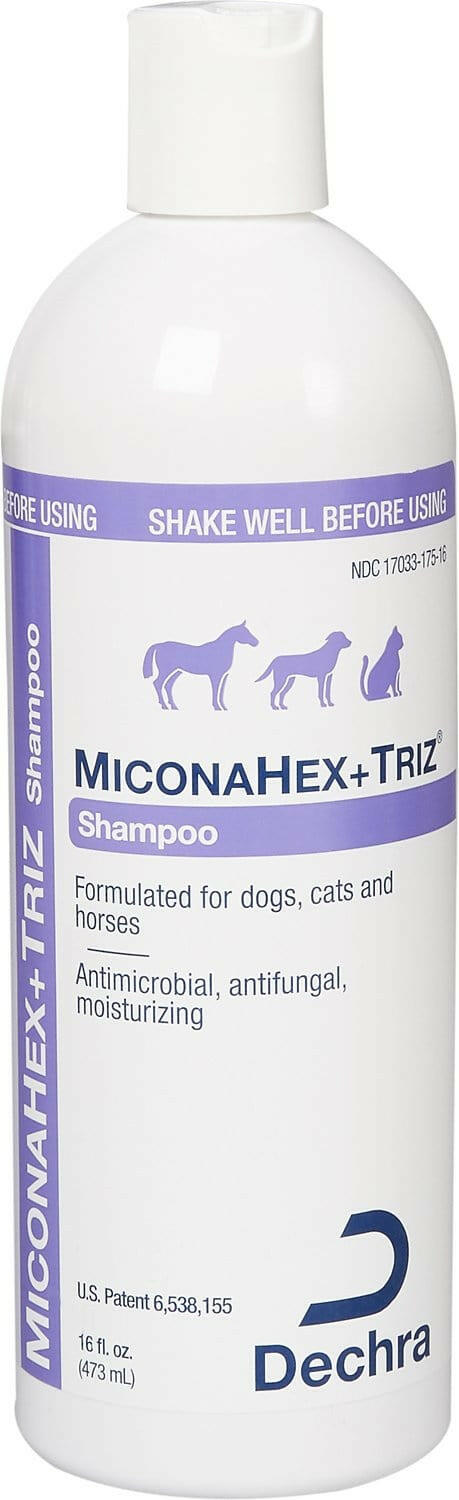 Dechra MiconaHex +Triz Antimicrobial Shampoo for Dogs, Cats & Horses