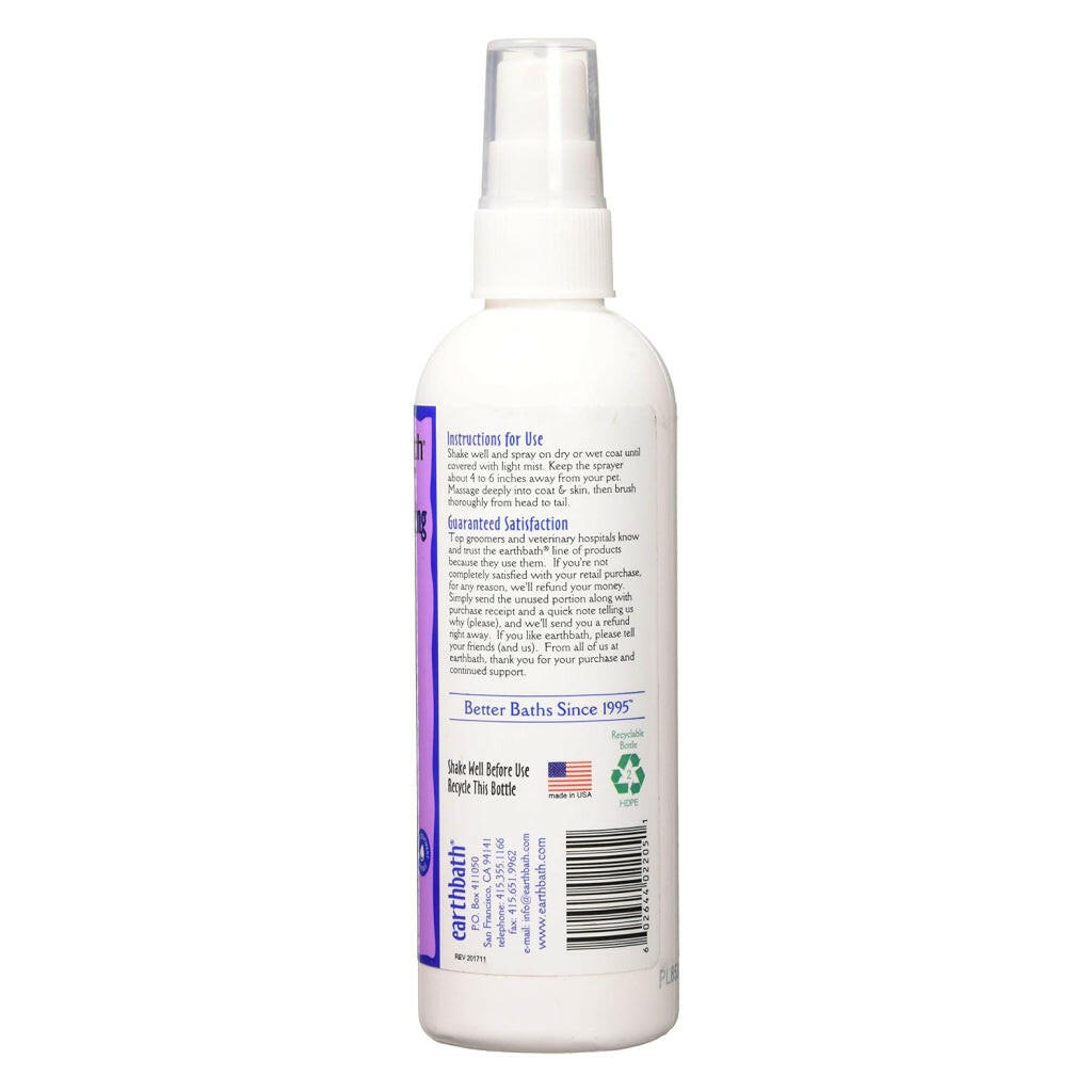 Earthbath 3-in-1 Deodorizing Lavender Spritz for Dogs (8 oz)