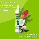 Earthbath Shed Control Green Tea & Awapuhi Shampoo for Dogs & Cats