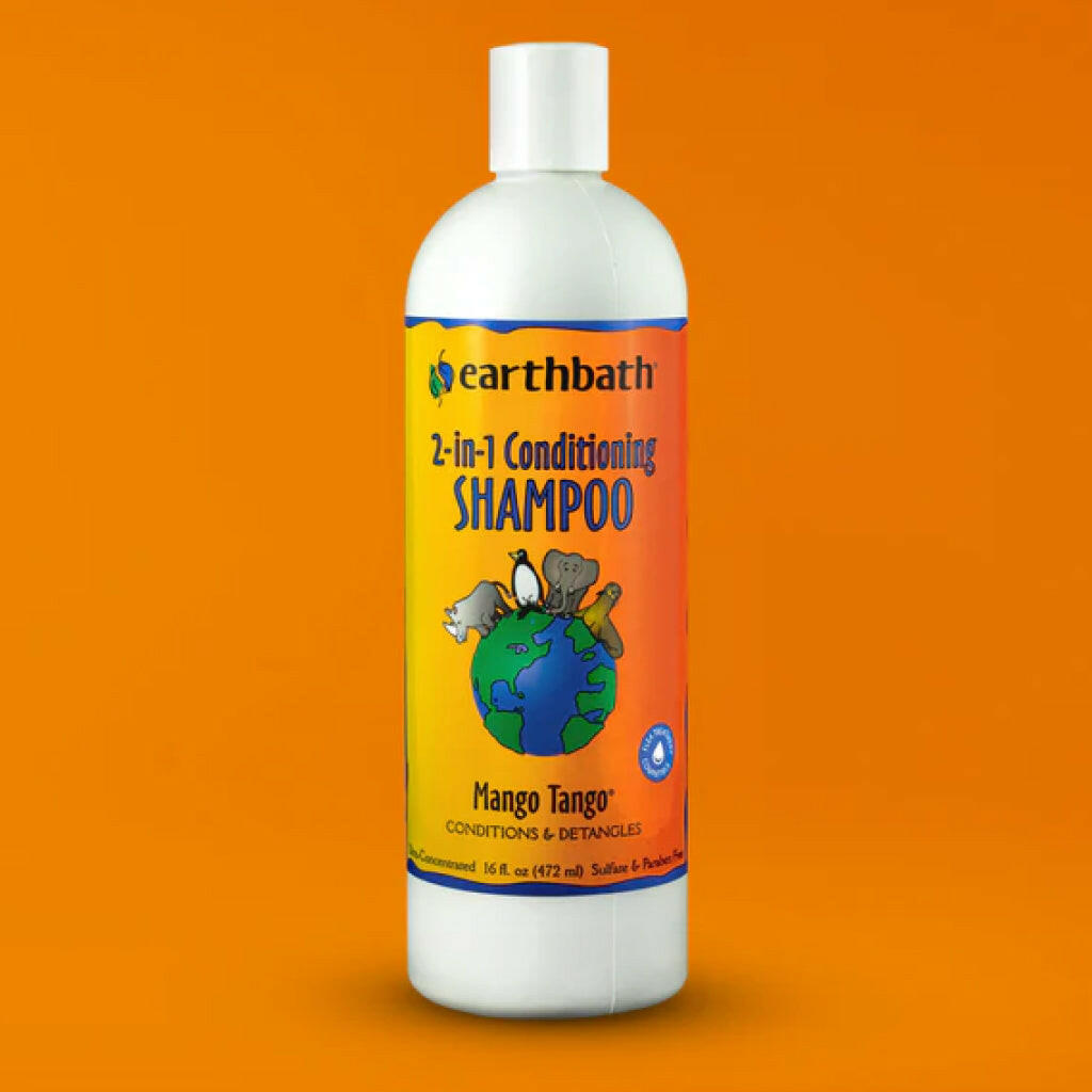 Earthbath 2-in-1 Mango Tango Conditioning Shampoo for Dogs & Cats