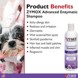 Zymox Advanced Enzymatic Oatmeal Cat & Dog Shampoo