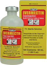 Durvet Ivermectin Injection 1% for Cattles and Swines