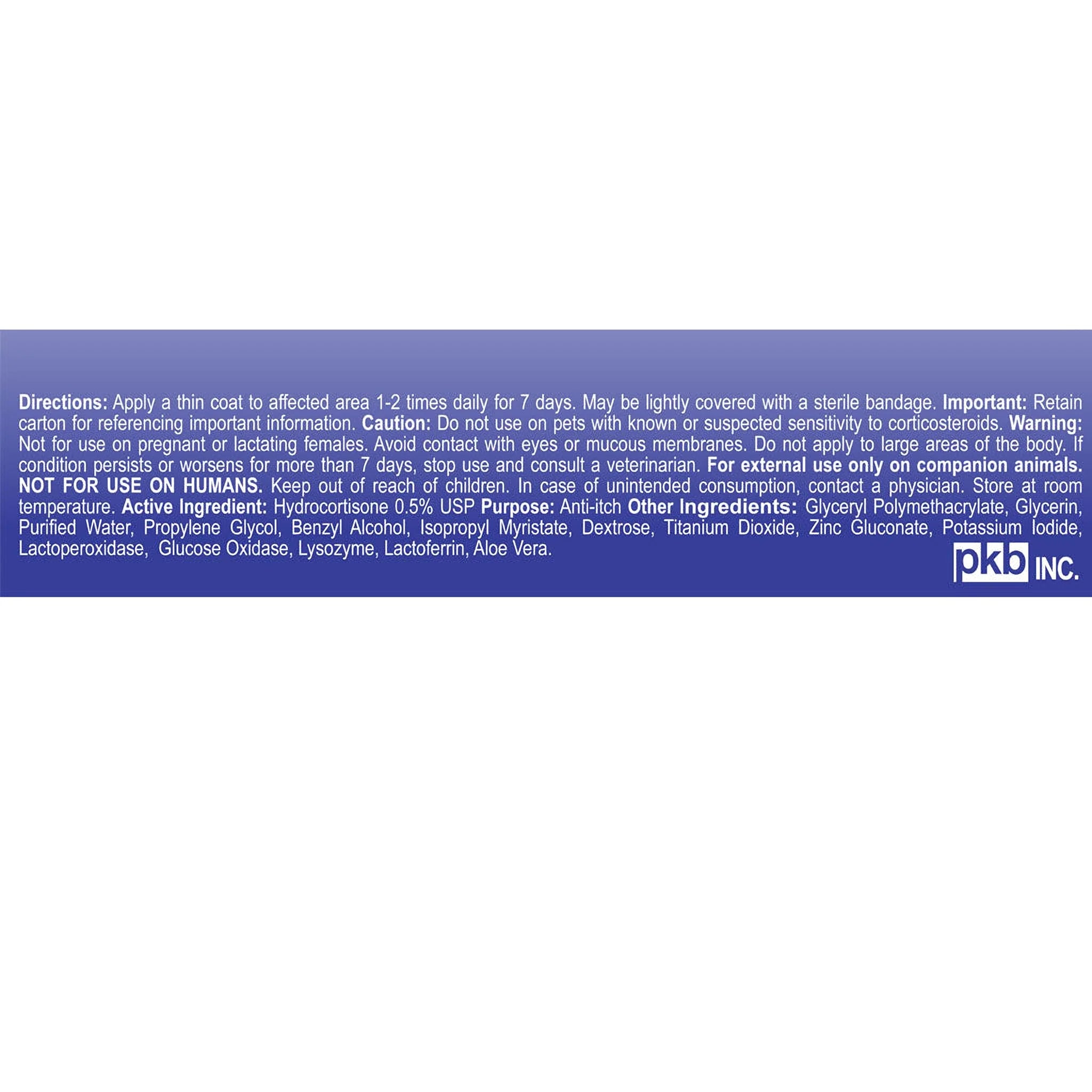 Zymox Topical Cream Hydrocortisone 0.5% for Dogs & Cats