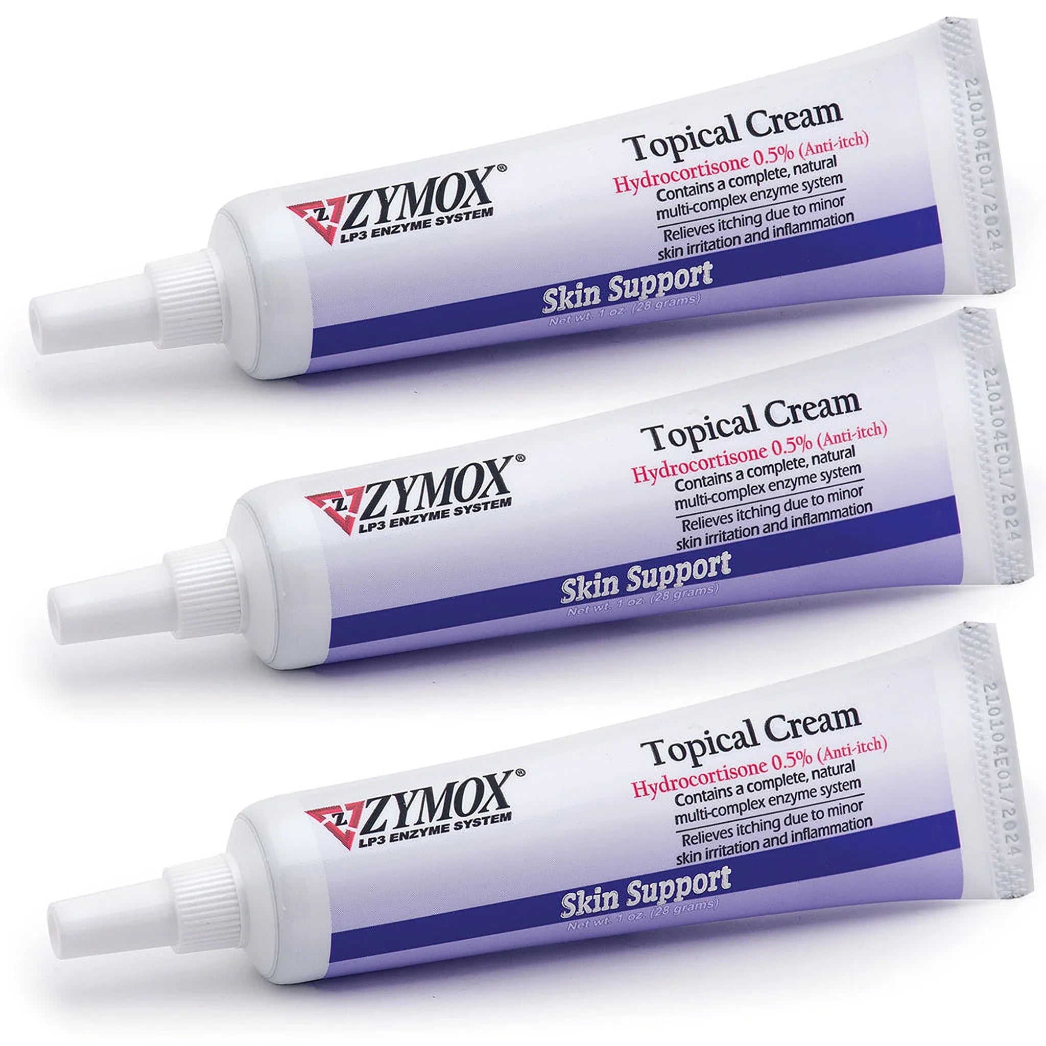 Zymox Topical Cream Hydrocortisone 0.5% for Dogs & Cats