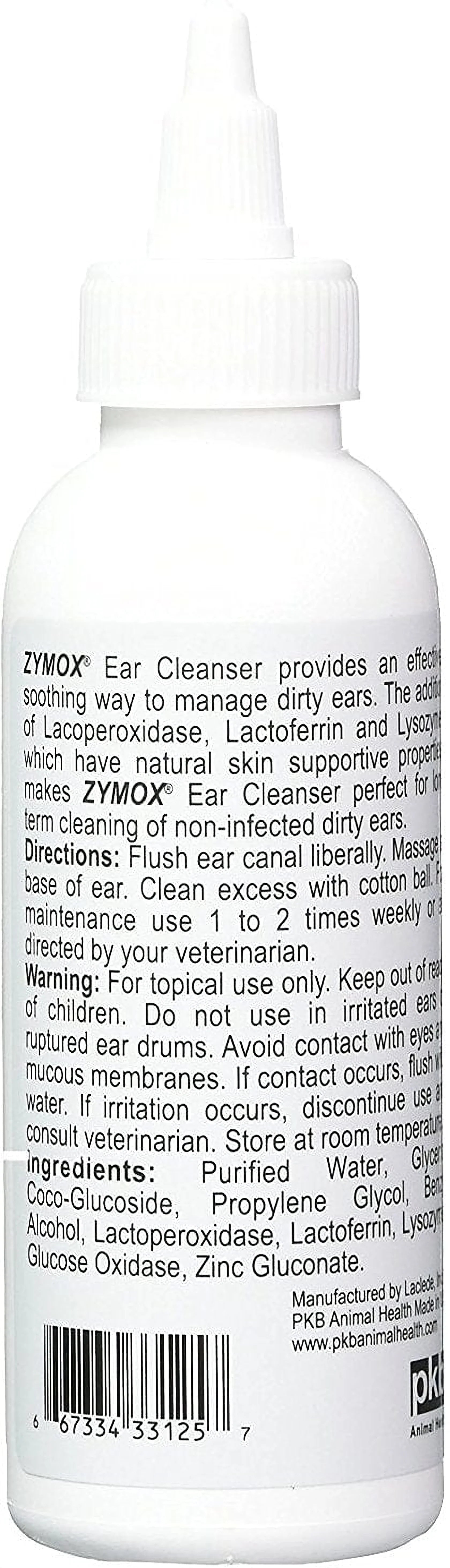 Zymox Veterinary Strength Ear Cleanser for Dogs & Cats