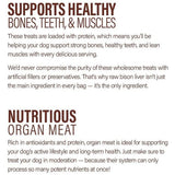 360 Pet Nutrition Bison Liver Freeze-Dried Raw Dog Food, 4-oz