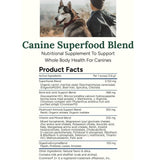 360 Pet Nutrition Canine Superfood Blend Nutritional Supplements for Dogs, 3.81-oz