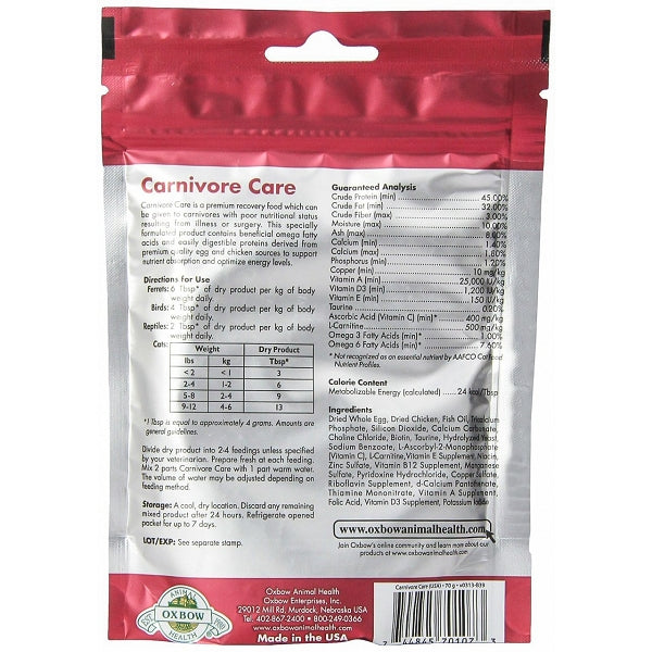 Carnivore Care - 2.5 oz. Pouch