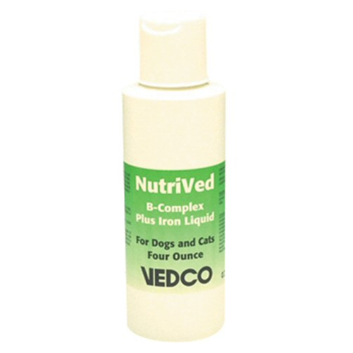Nutrived B-Complex with Iron - economical 4 oz.