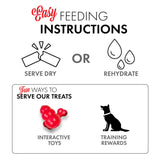 Grandma Lucy Cheeseburgers Freeze-Dried Meatball Treats for Dogs, 3-oz
