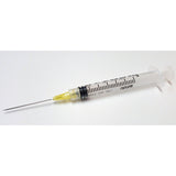 Syringe - 3 cc with 23 x 1" needle attached - lock tip