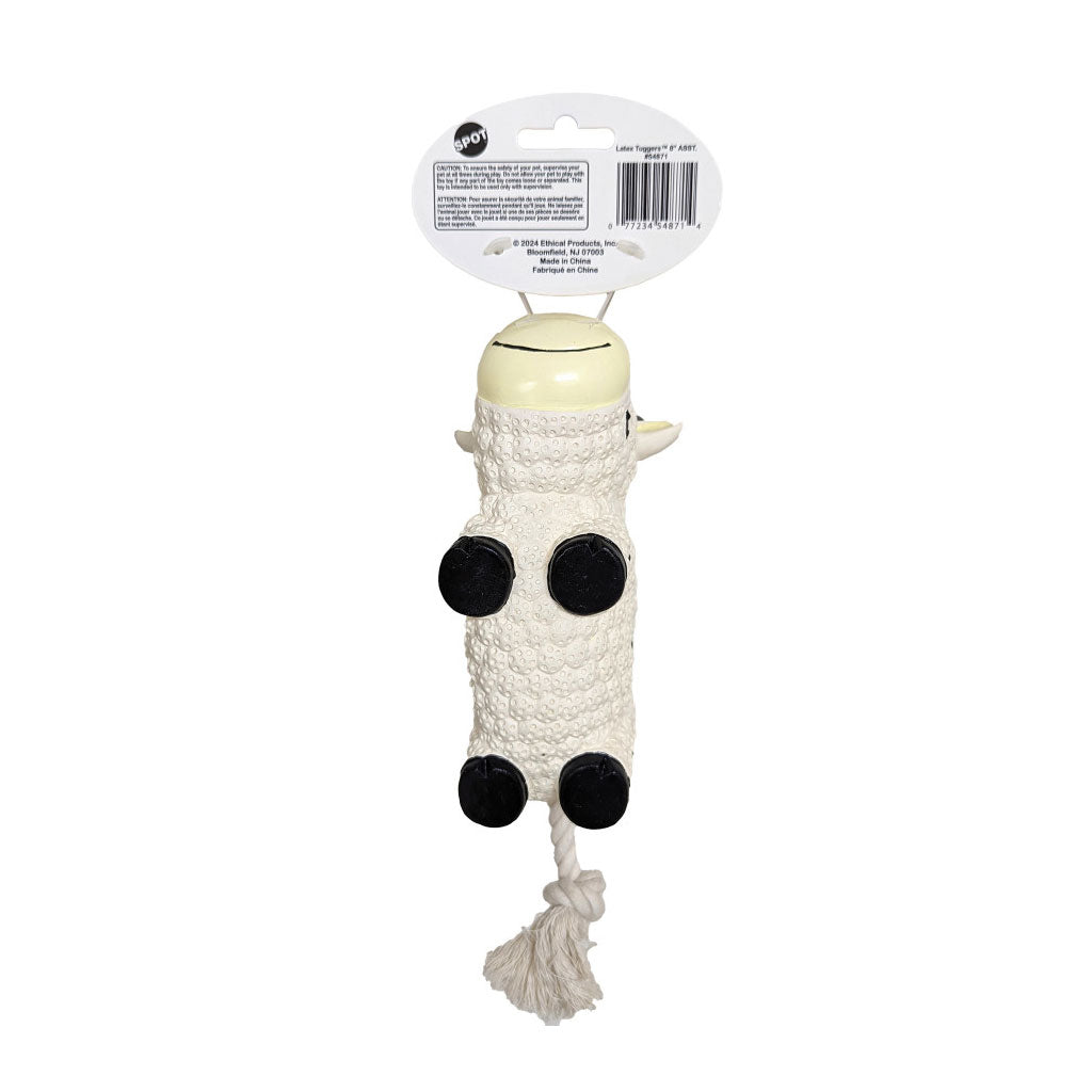 Spot Latex Tuggers Dog Toy, Assorted, 10-in
