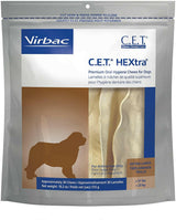 C.E.T. HEXtra Dental Chews for Large Dogs Over 50 lbs