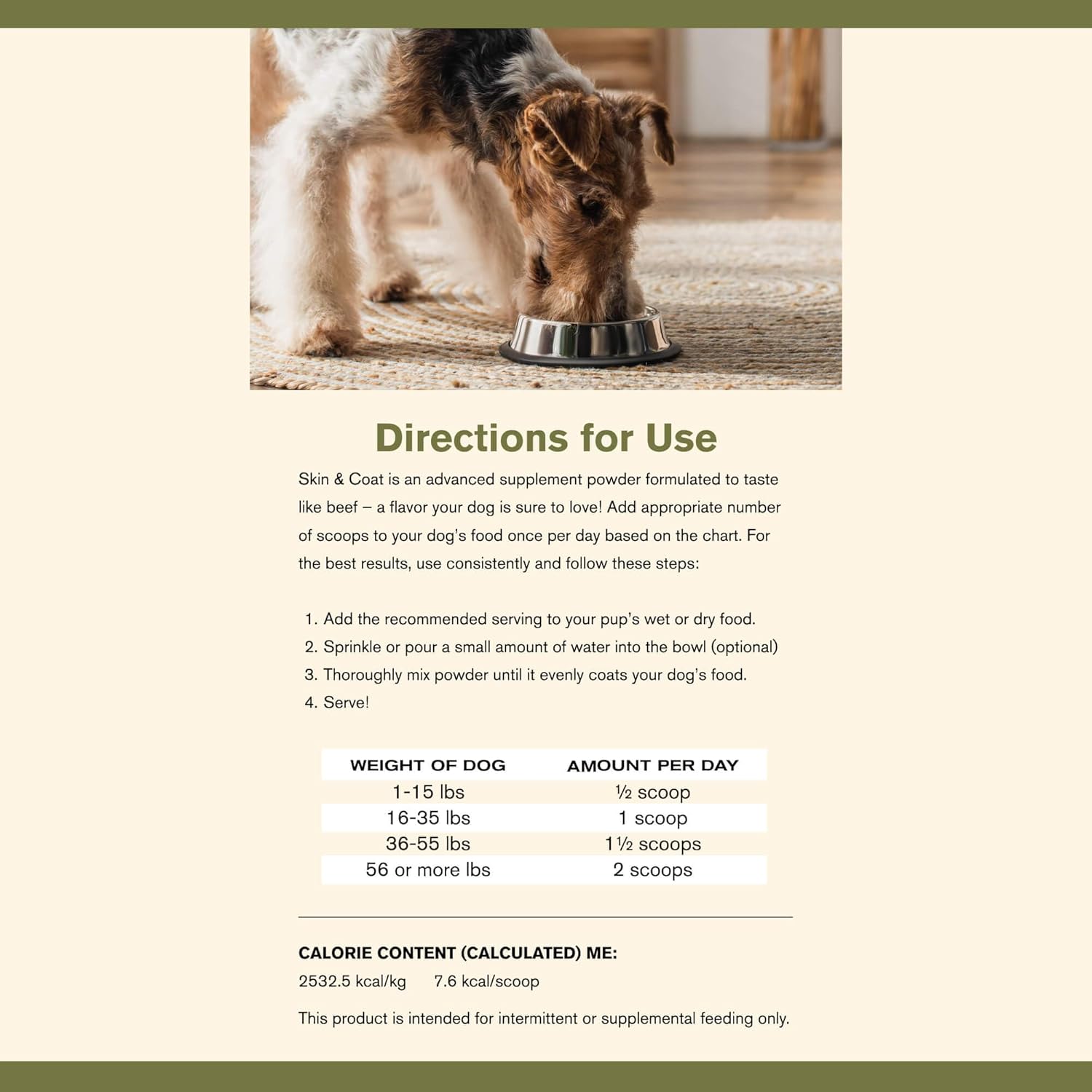 Badlands Ranch Skin & Coat Canine Supplement with Omega-3 Fatty Acids, 3.17-oz