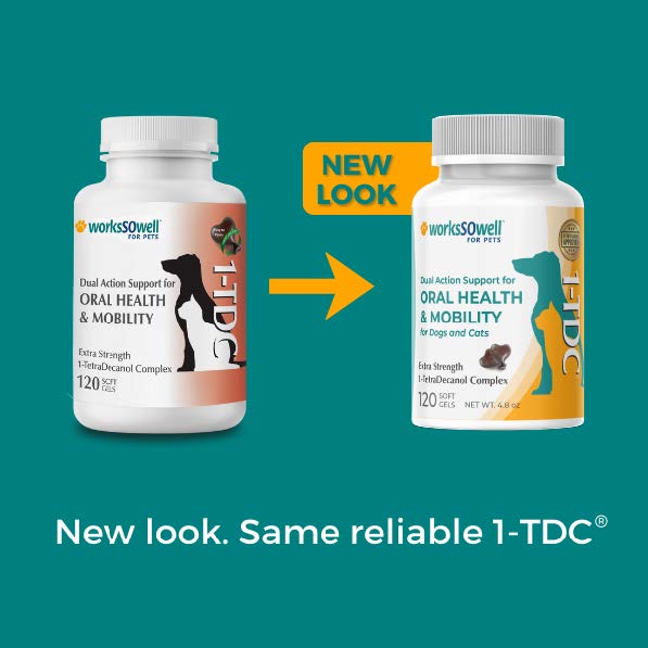 1-TDC Periodontal & Joint Health Softgels for Dogs & Cats