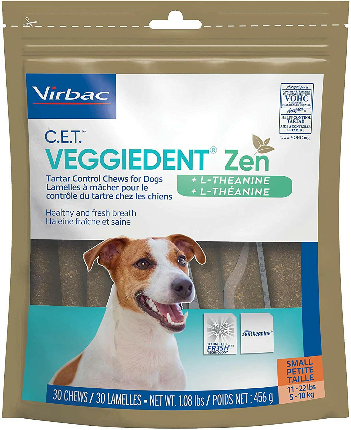 C.E.T. VeggieDent Zen for Small Dogs 11-22 lbs