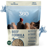 360 Pet Nutrition Beef Formula Freeze-Dried Raw Dog Food