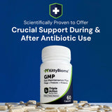 Kitty Biome GMP Gut Maintenance Plus Triple Action for Cats, 60 small capsules