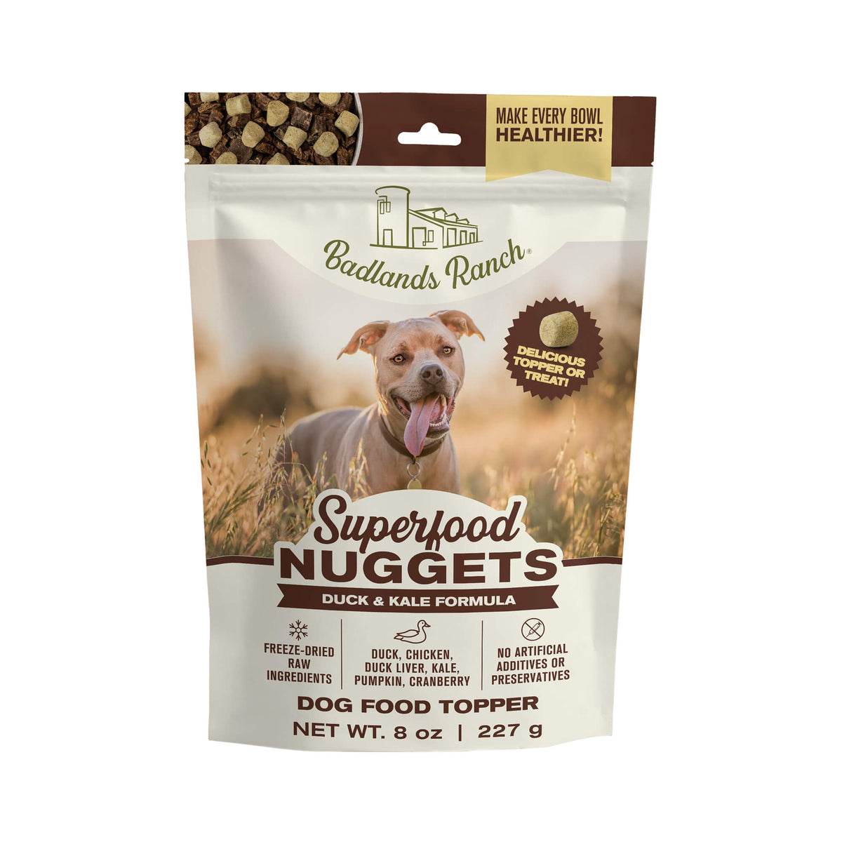 Badlands Ranch Superfood Nuggets Dog Food Topper