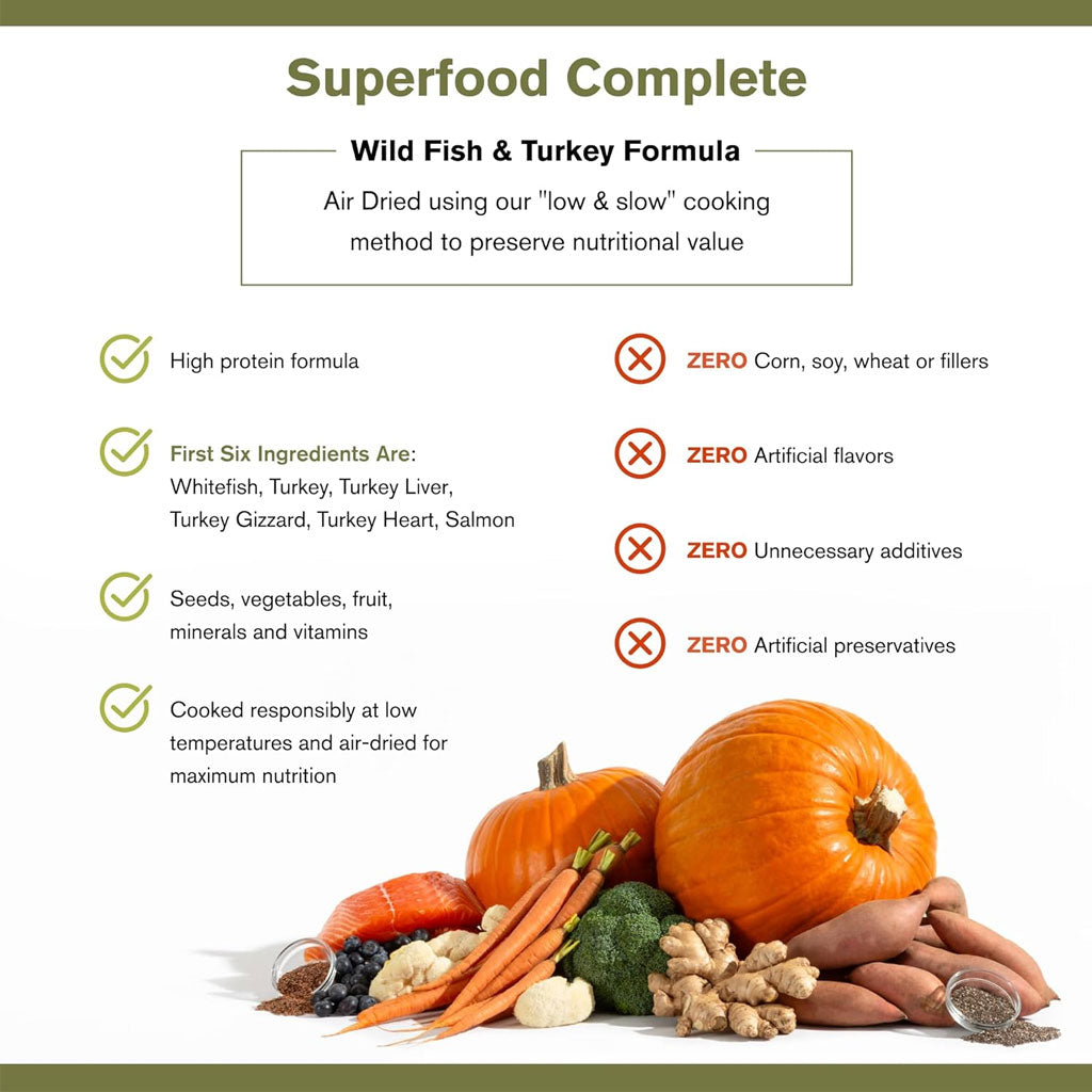 Badlands Ranch Superfood Wild Fish & Turkey Dog Food