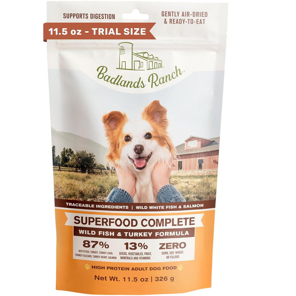 Badlands Ranch Superfood Wild Fish & Turkey Dog Food
