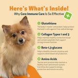 CORE IMMUNE CARE Daily Antioxidant and Nutritional Supplement for Dogs and Cats (3.7 oz)