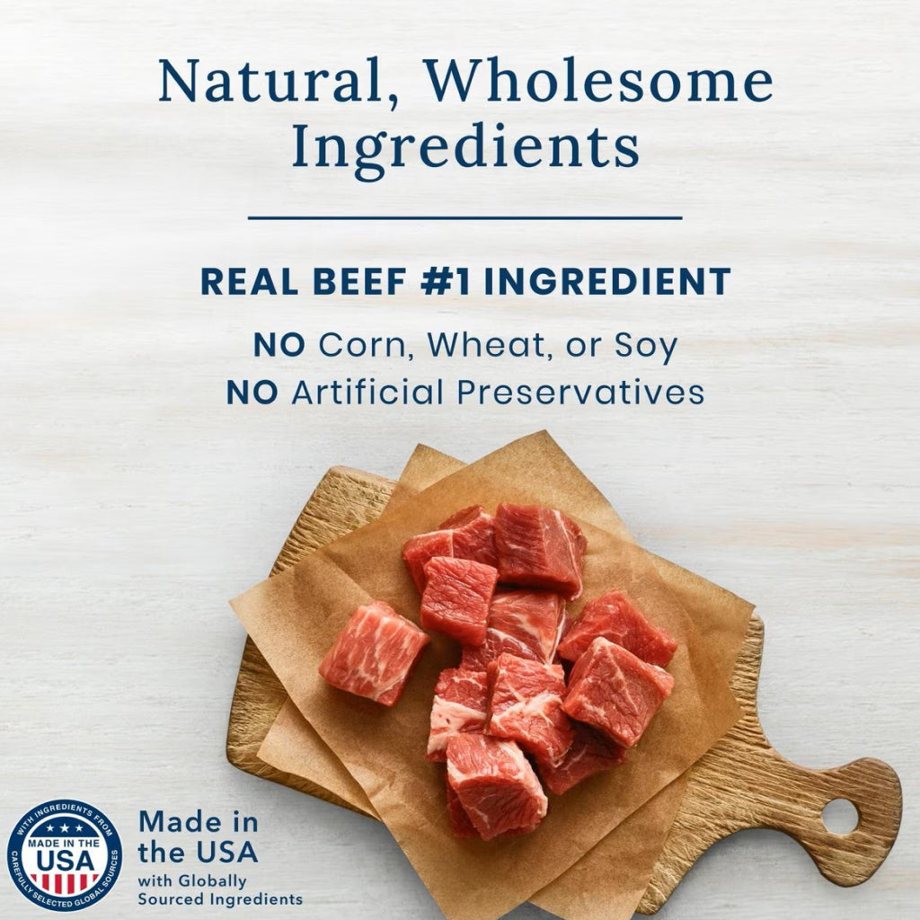 Blue Buffalo True Chews Premium Morsels Steak Treats For Dogs (10 oz)