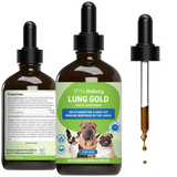 Lung Gold - Lower Respiratory Tract Support for Dogs (2 oz)