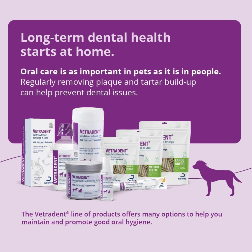 Dechra Vetradent Veggie Dental Chews for Dogs (30 Chews)