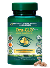 Ocu-GLO Vegan Vision Supplement for Dogs & Mature Cats, 90-capsules