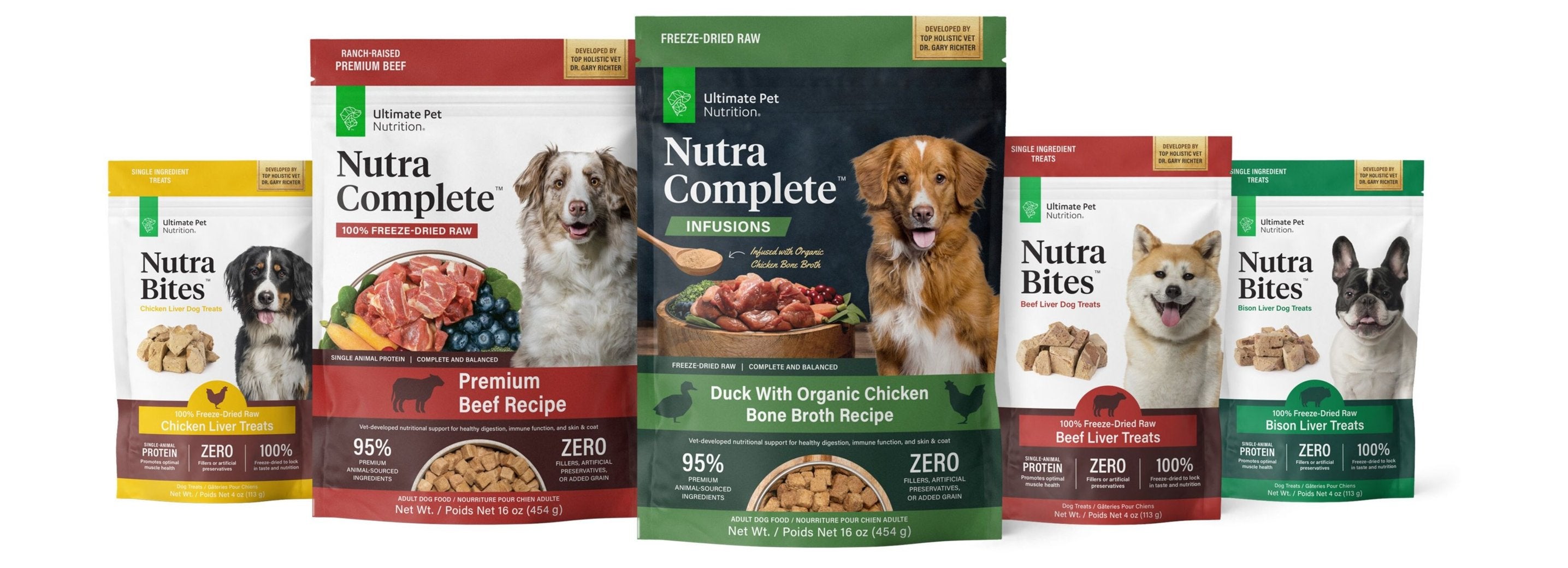 Ultimate Pet Nutrition Nutra Complete Plus Bone Broth Fish Dog Food