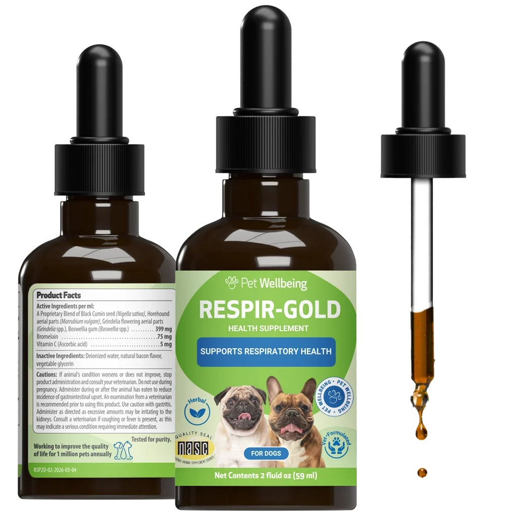 Respir-Gold - For Easy Breathing in Dogs (2 oz)
