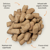 Ultimate Pet Nutrition Nutra Morsels Superfood Treat & Topper Freeze-Dried Raw Dog Treats