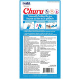 Inaba Churu Tuna with Scallop Puree Grain-Free Lickable Treat for Cats, 0.5-oz x 4-tubes
