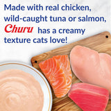 Inaba Churu Seafood Variety Pack Grain-Free Lickable Treat for Cats