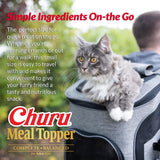 Inaba Churu Meal Topper Chicken Recipe Cat Food, 0.5-oz x 4-tubes