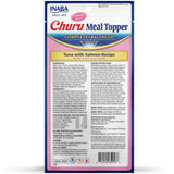 Inaba Churu Meal Topper Tuna with Salmon Recipe Cat Food, 0.5-oz x 4-tubes